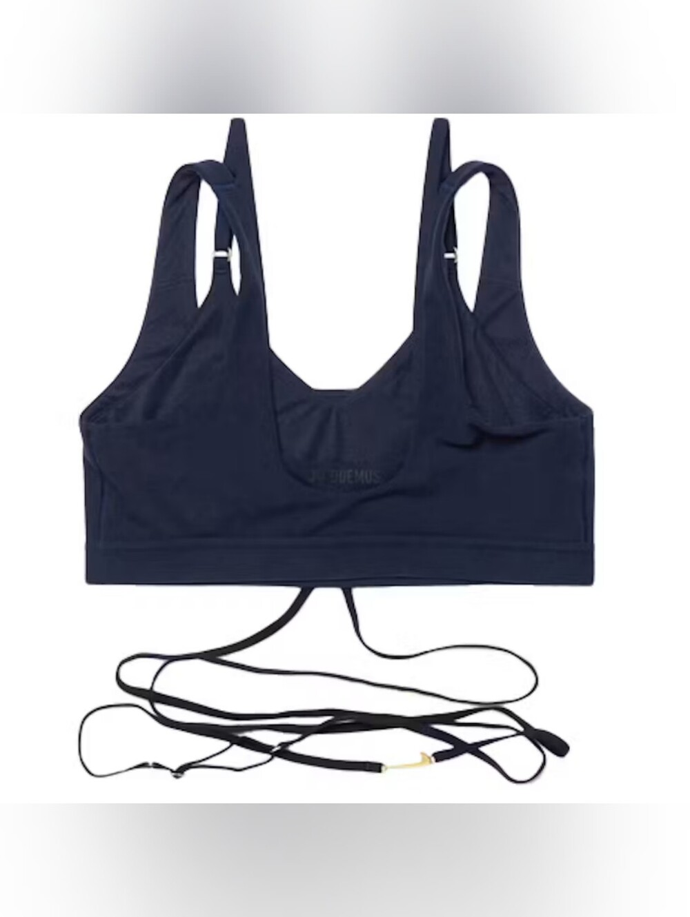 Nike x Jacquemus La Brassiere Double Layer Sports Bra, Navy, Size XL Summer 2022